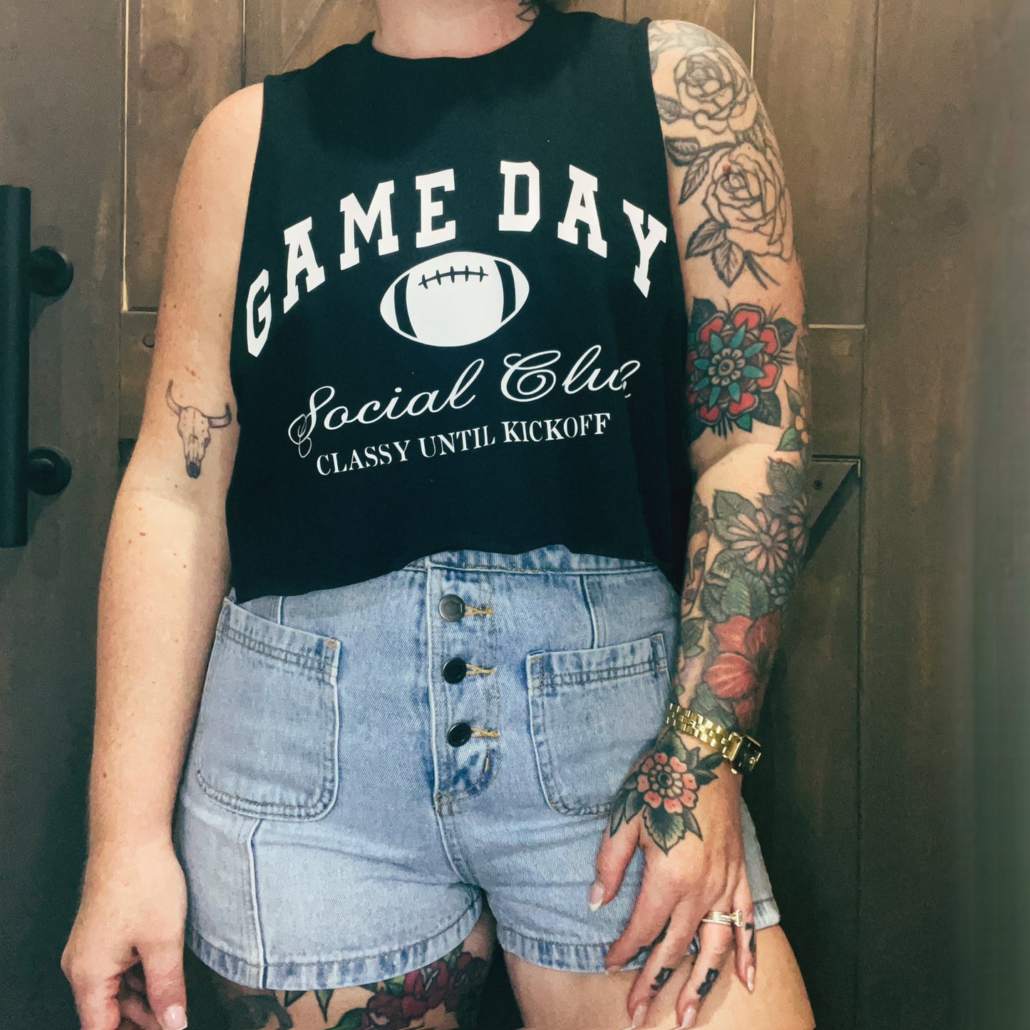 Game Day Muscle Tee